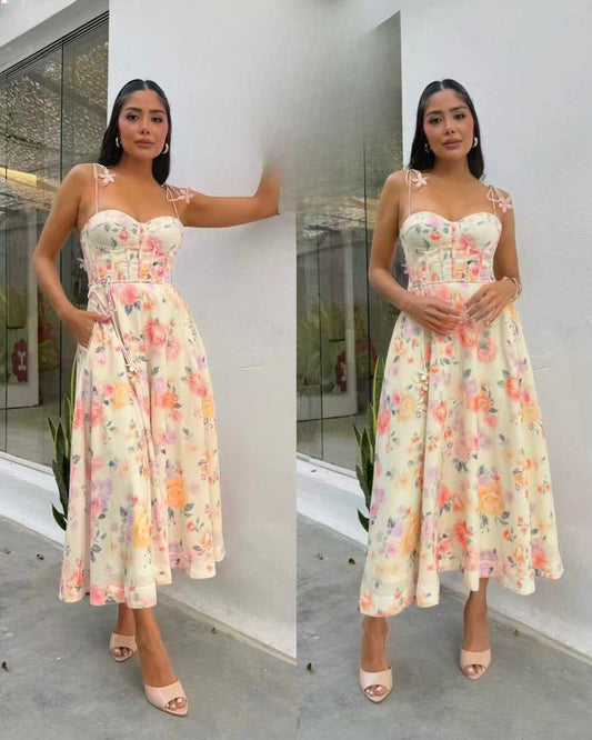 FLORAL LIGHT DRESS