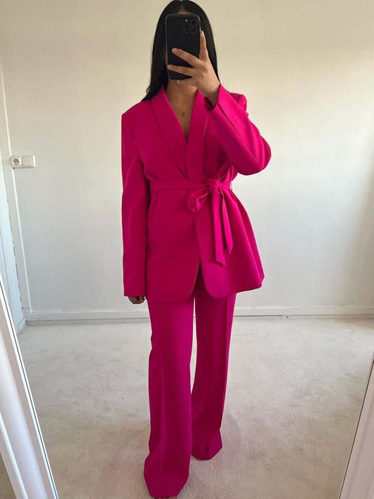 Smart suit tie coat set