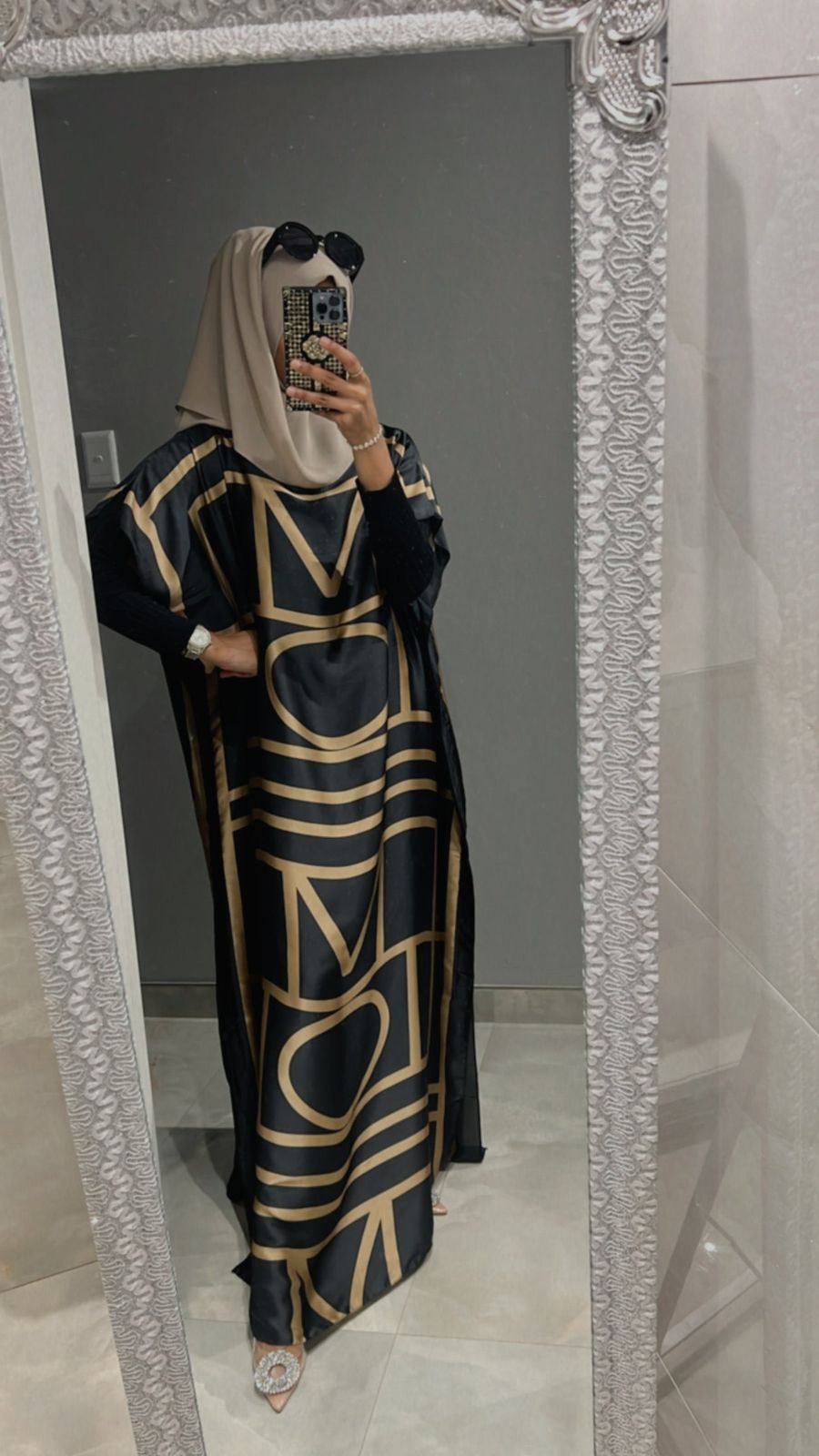 Black Bronze Kaftan