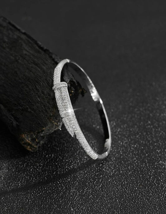 Cubic Zirconia Decor bracelet