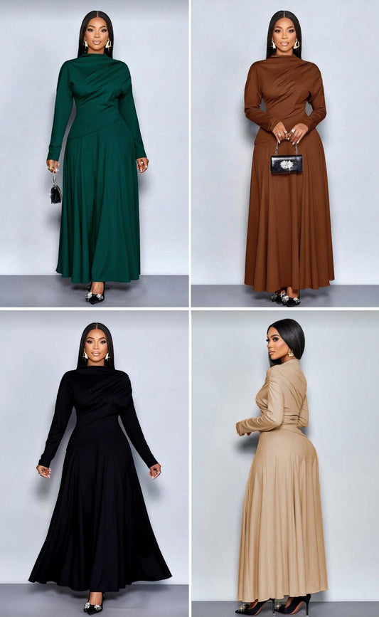 Full cover long sleeve dress