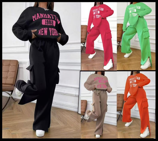 pocket side style tracksuit