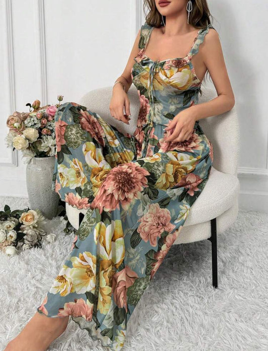 Women's Floral Print pj's