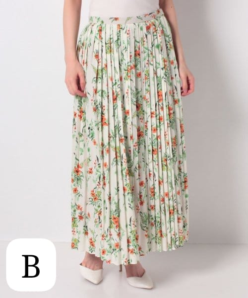 Floral full length skirt