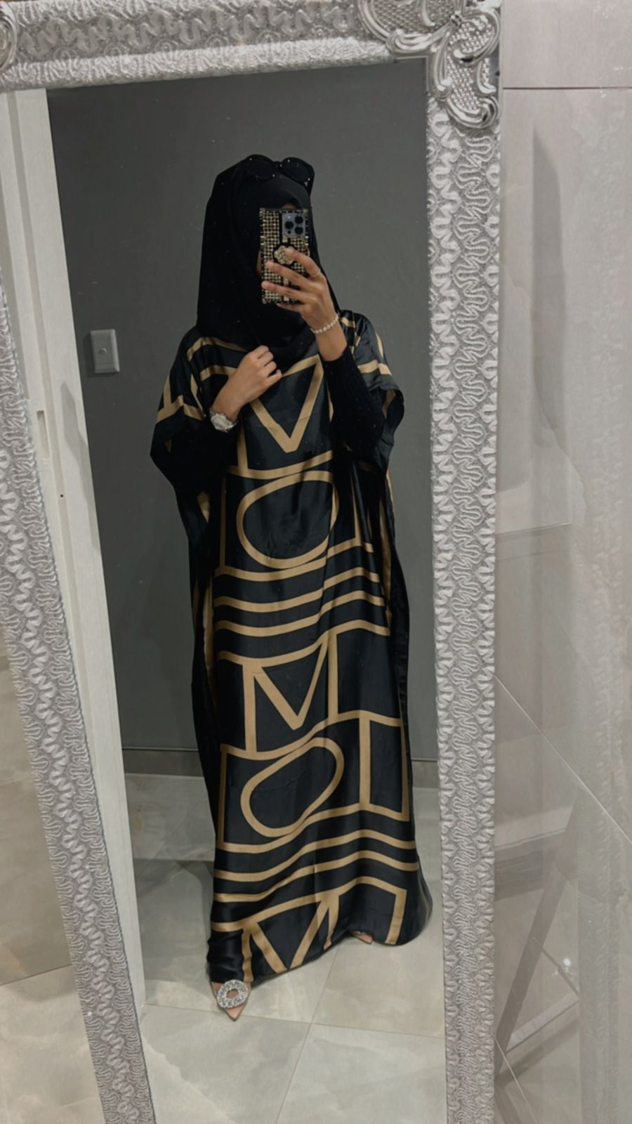 Black Bronze Kaftan