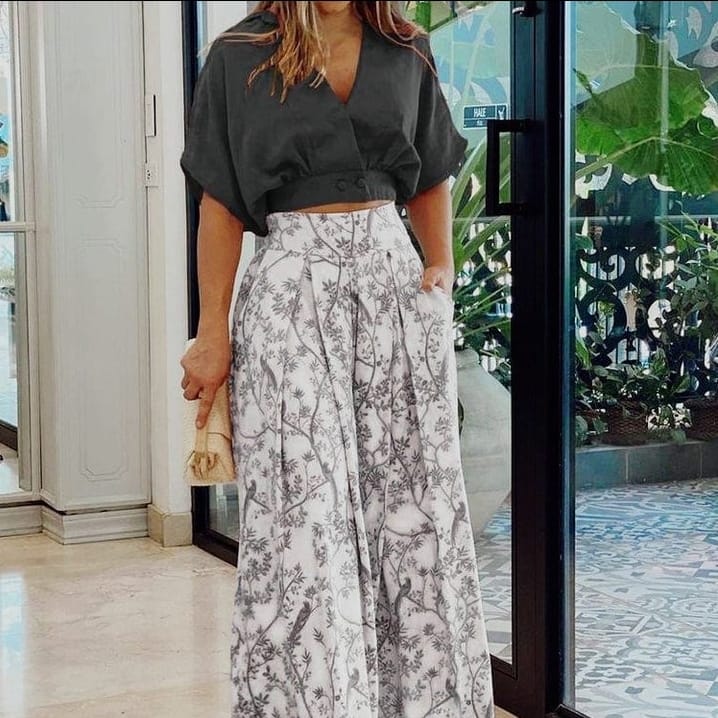 Floral two piece set