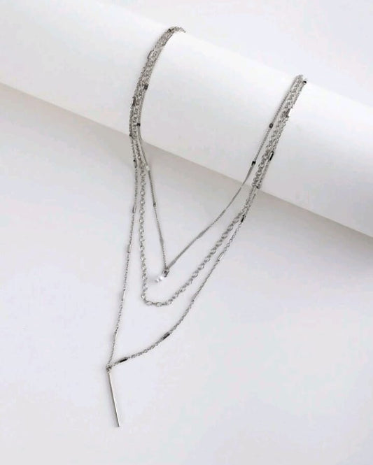 Silver necklace