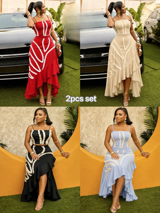 CRISSCROSS TWO PIECE SET