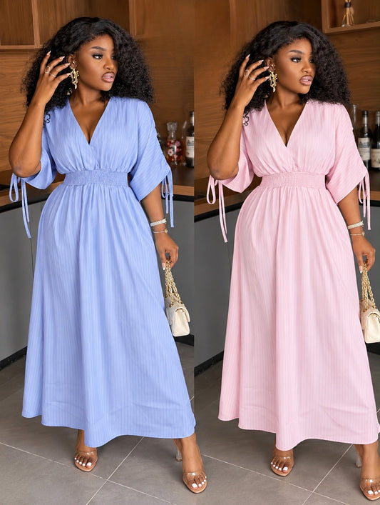MEDIUM SLEEVES RELAXED DRESS