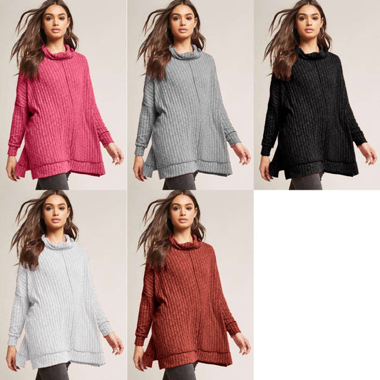 Relaxed Polo neck