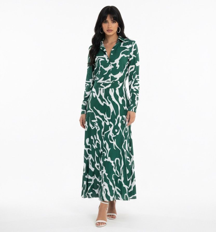 abstract twin set