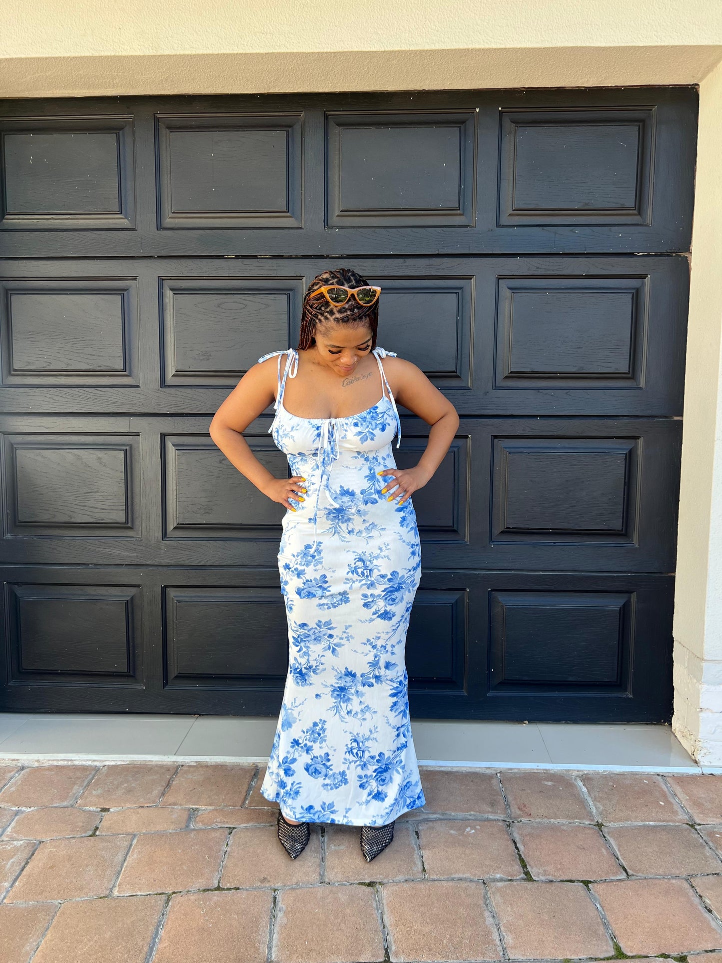 Foral bodycon