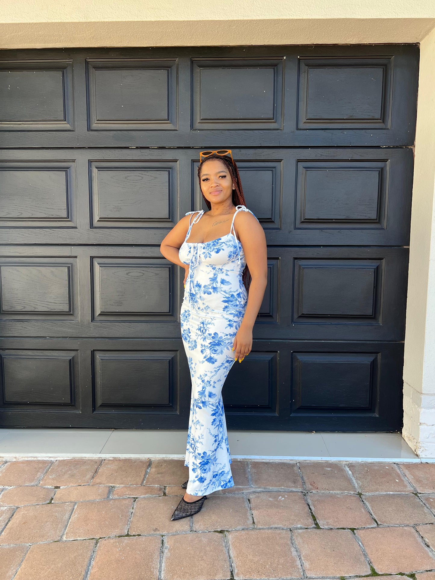 Foral bodycon