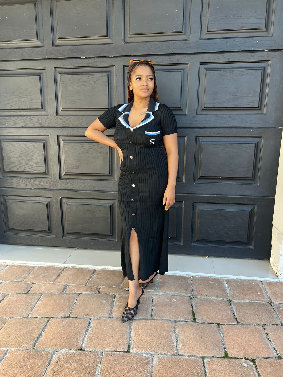 knit bodycon dress