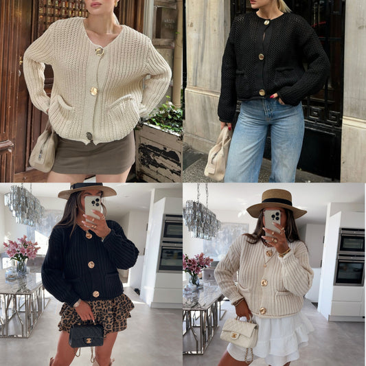knit cardigan
