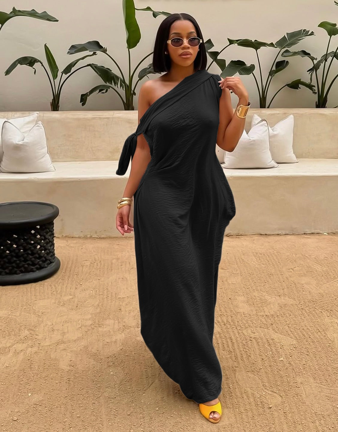 off shoulder dress