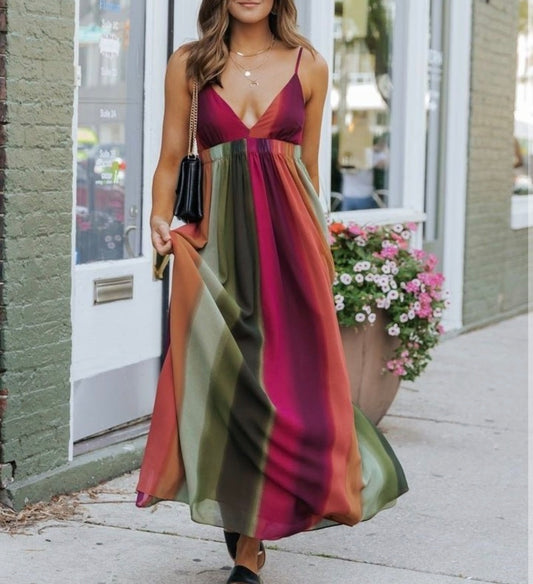 Ombre Strap dress