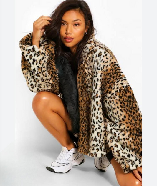 leopard print jacket