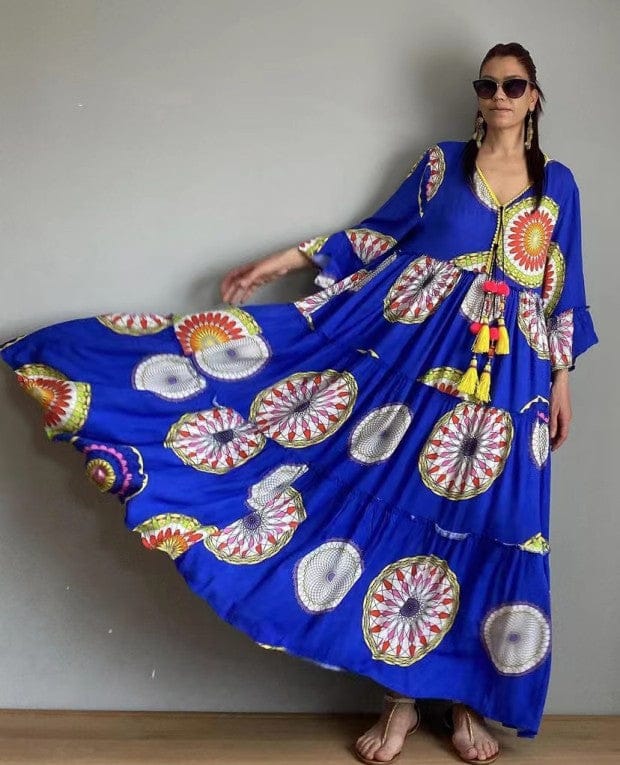 Mundala Print Dress – ClothingCo