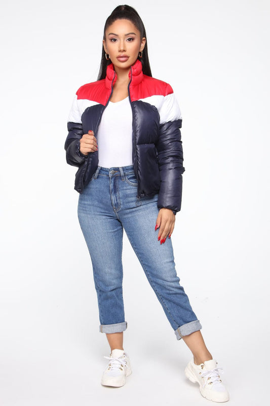 3 Tone Bomber Jacket
