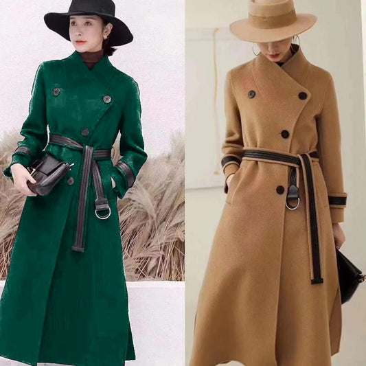 Matching belt coats