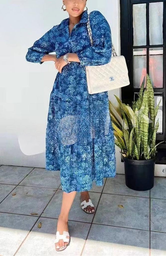 Chiffon inner lined dress.